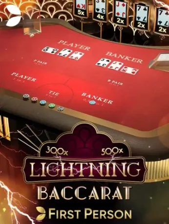 MBET First Person Lightning Baccarat