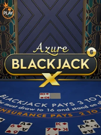 MBET Blackjack X 6 - Azure