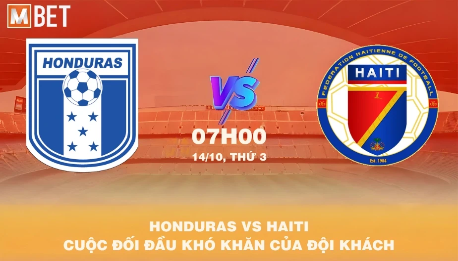 MBET Nhận Định Bóng Đá Honduras vs Haiti 07h00 14/10/2025
