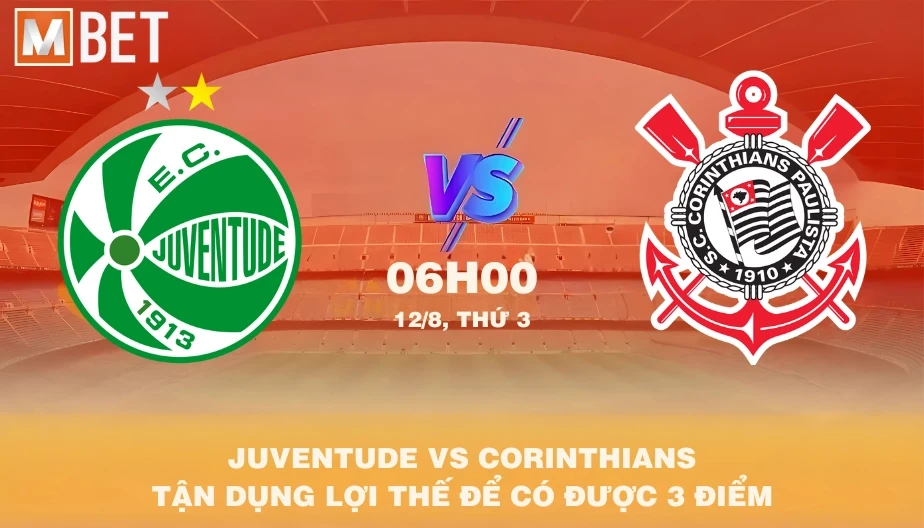 MBET Nhận Định Bóng Đá Juventude Vs Corinthians 06h00 12/08/2025