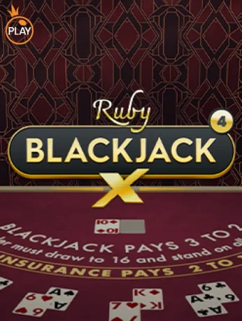 MBET Blackjack X 4 - Ruby