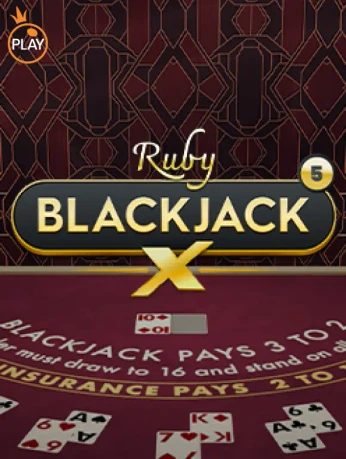MBET Blackjack X 5 - Ruby